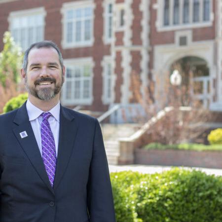 President Thompson on campus